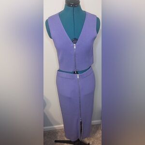 💜💅 Nordstrom💅💜 Open Edit Tank and Skirt Set Size Large